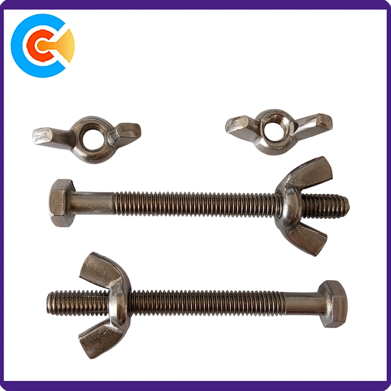 Special Shaped/Carbon Steel/Stainless Steel/Wing Nut Hex Screws